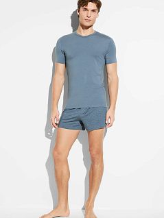 Мужские семейные трусы из терморегулирующей ткани синего цвета Zimmerli 518567301c945
